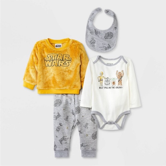 Star Wars Matching Sets Star Wars Baby Yoda Newborn Clothes Bundle